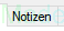 25. Registerkarte Notizen
